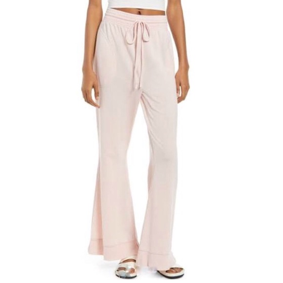 🆕FREE PEOPLE wide leg loungewear pants!  Lightweight and super soft.  NWT - Picture 6 of 6